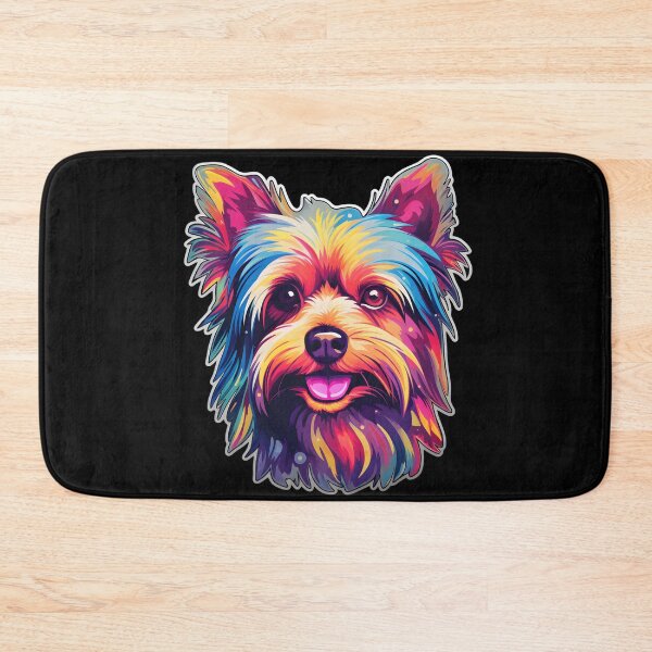 Item preview, Neon Silky Terrier designed and sold by CUTEDOGGIEZ.