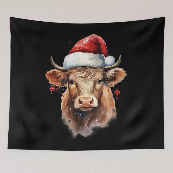Item preview, Cow Christmas designed and sold by AnnaMDesign.
