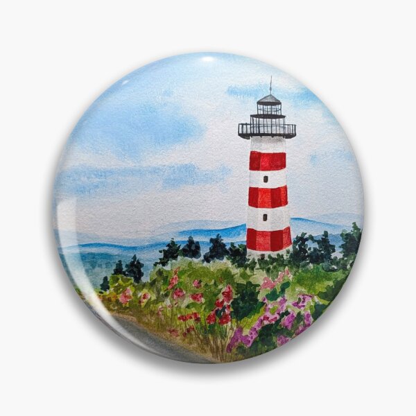 Item preview, Lighthouse Watercolor - Boquete Panama designed and sold by julyperson.