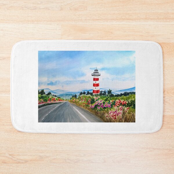 Item preview, Lighthouse Watercolor - Boquete Panama designed and sold by julyperson.