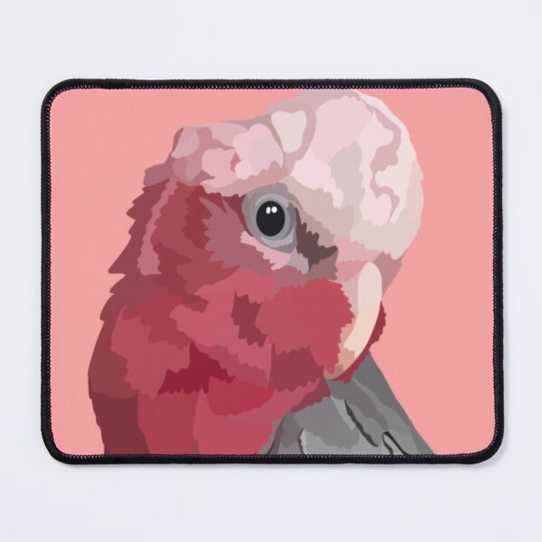 Item preview, G is for Galah Cockatoo ,Galah: The Vibrant Pink and Grey Cockatoo of Australia designed and sold by PrettylittlepastelUk.