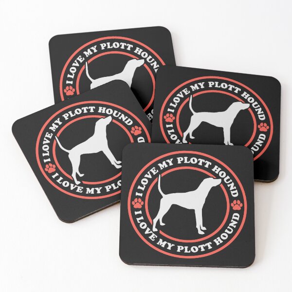 Item preview, I Love My Plott Hound Dog mom funny dog designed and sold by teeshop87.