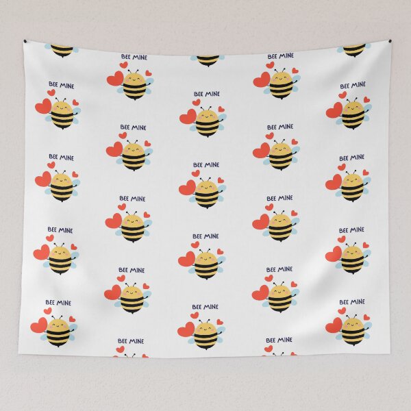 Item preview, Cute Bee pun- Bee Mine designed and sold by PurpleWay.