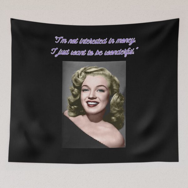 Item preview, Eternal Beauty: Marilyn Monroe Quote Shirt with Timeless Color Photo designed and sold by DarlingsTees.