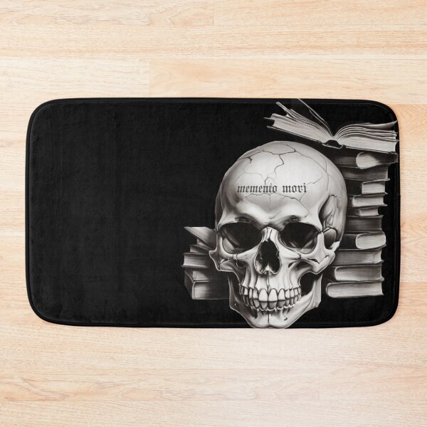 Item preview, Memento Mori Books Skull designed and sold by Bielzisimo.