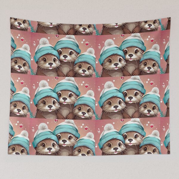 Item preview, Cozy Otter Bonnet Bliss designed and sold by Mechanical-Artt.