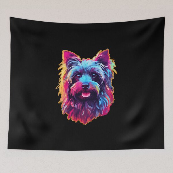 Item preview, Neon Skye Terrier designed and sold by CUTEDOGGIEZ.