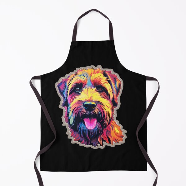 Artikelvorschau, Weich Beschichteter Wheaten Terrier Neon Design entworfen und verkauft von CUTEDOGGIEZ.