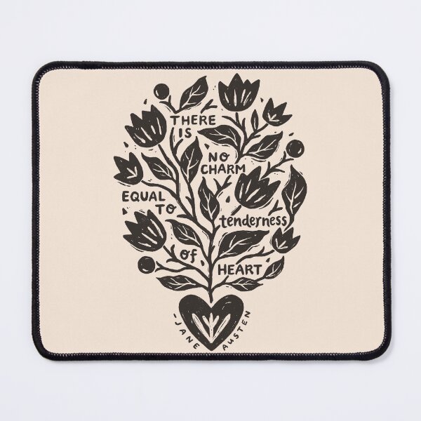 Item preview, Tenderness of Heart Jane Austen Quote designed and sold by ohjessmarie.