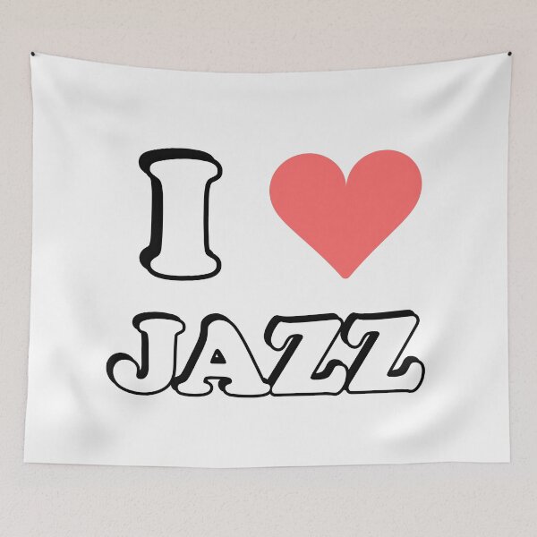 Item preview, I heart jazz - I love jazz music designed and sold by Inspirationmotivation.