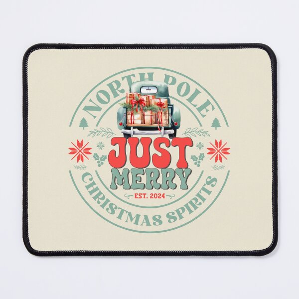 Item preview, JUST MERRY ON CHRISTMAS 2024 designed and sold by DAMOTAmagazine.