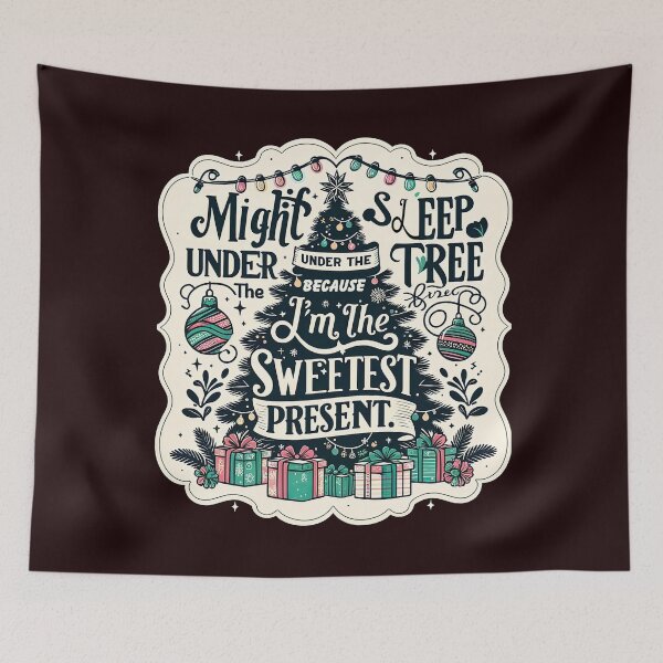 Item preview, Sweetest Present Under the Christmas Tree designed and sold by MAPDDesigns.