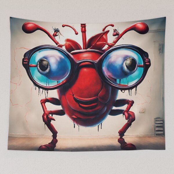 Item preview,   Worm with glasses designed and sold by StyleSketch.