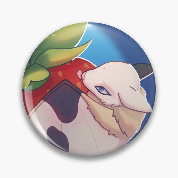 Item preview, White Fruit Bat Strawberry Feast designed and sold by kyriqin.