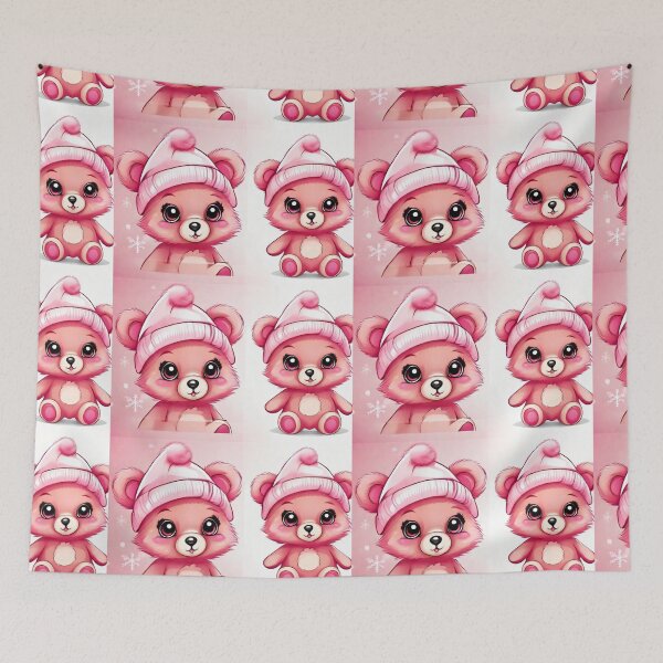 Item preview, Pink Teddy's Christmas Elegance designed and sold by Mechanical-Artt.