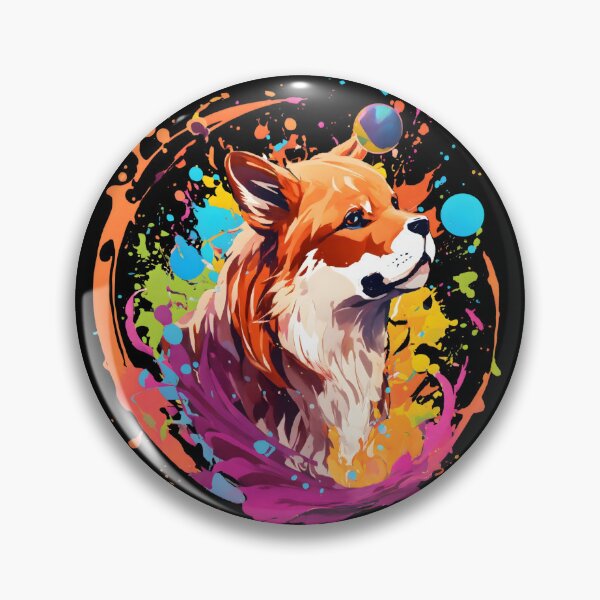 Item preview, Cute Dog with Beautiful Art Design designed and sold by TrendiKloset.