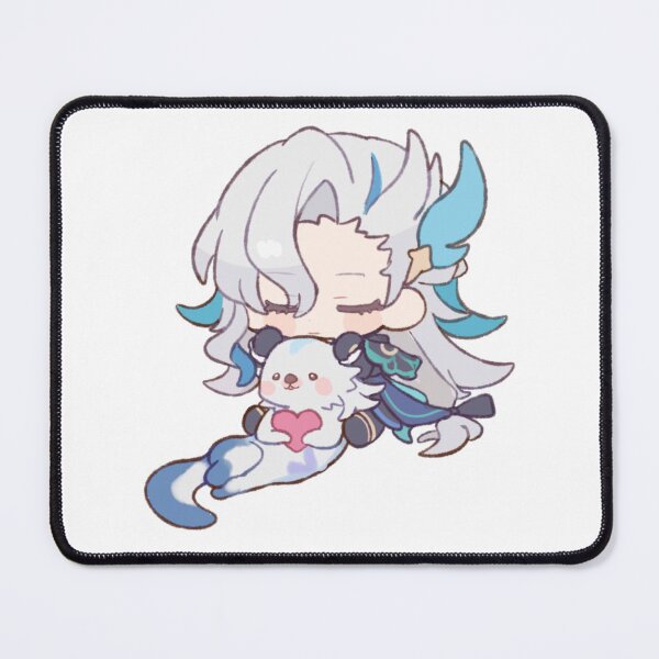 Item preview, Neuvillette chibi cute genshin impact otter designed and sold by Sara2806.