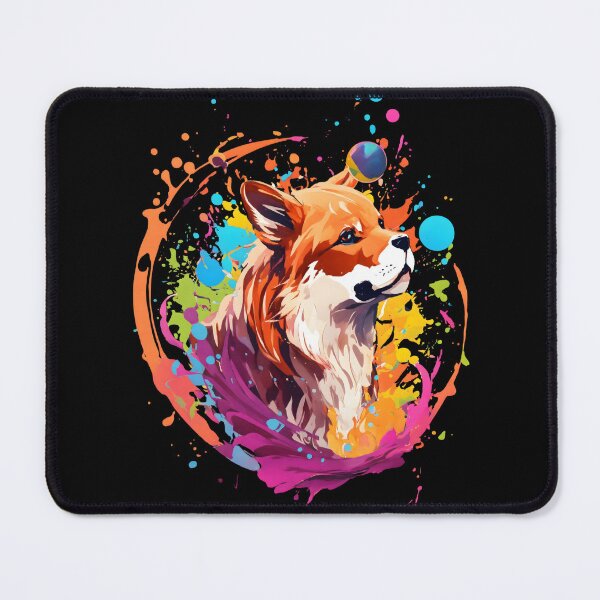 Item preview, Cute Dog with Beautiful Art Design designed and sold by TrendiKloset.