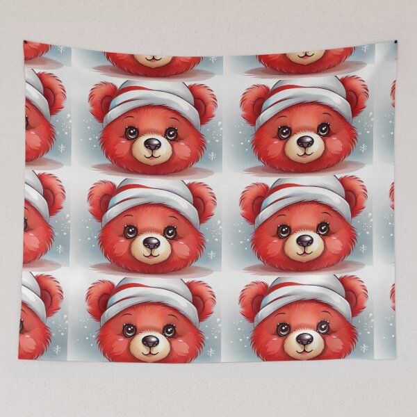 Item preview, Red Teddy's Festive Glee designed and sold by Mechanical-Artt.