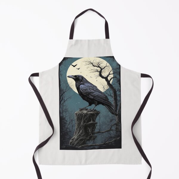 Item preview, Gothic dark raven and moonlight  designed and sold by erozzz.