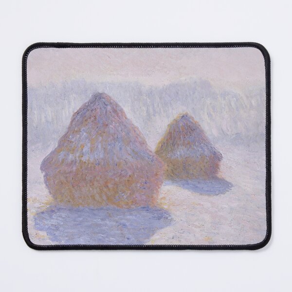 Item preview, 51.Haystacks (Effect of Snow and Sun), Painting by Claude Monet designed and sold by Suzana Djordjevic.