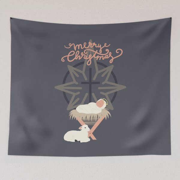 Item preview, Oh Holy Night - Religious Christmas Nativity Scene designed and sold by ViewerEqualsPhoton.