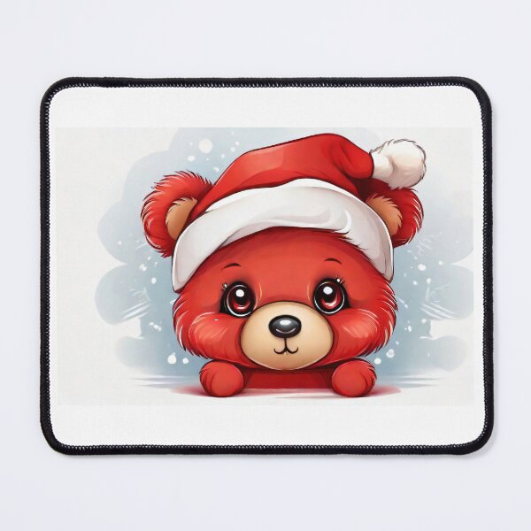 Item preview, Cozy Red Teddy Christmas designed and sold by Mechanical-Artt.