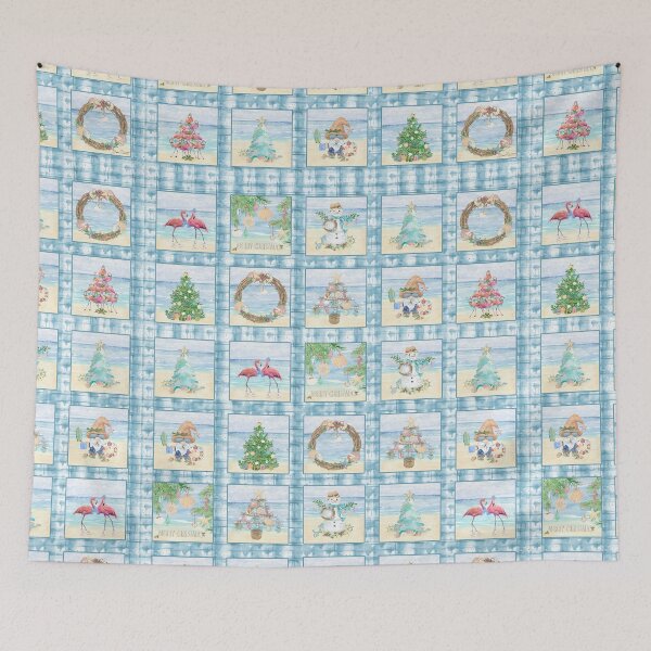 Item preview, Coastal Christmas Quilt B designed and sold by Jean Plout.