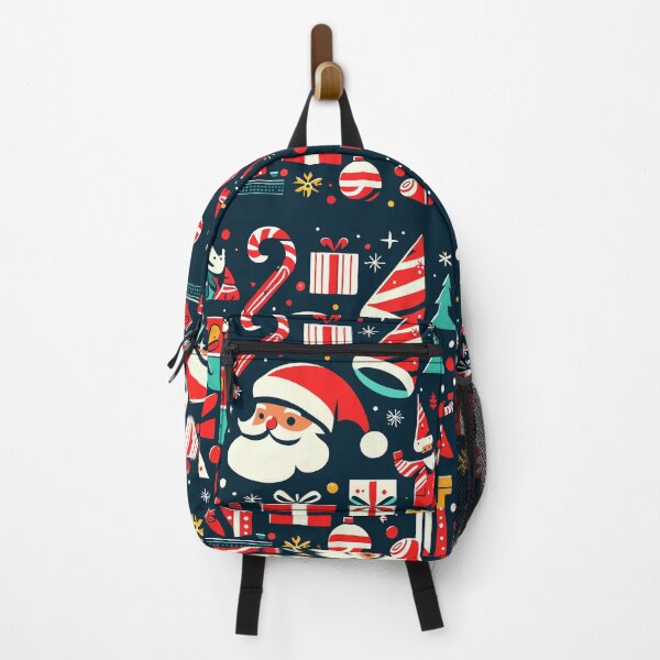 Item preview, Sweet Santa Claus jumping with Christmas decoration designed and sold by Pixlsmediahn.