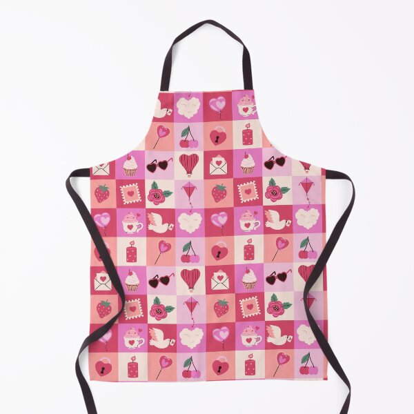 Item preview, Valentine's day items checkered pattern designed and sold by burbura.