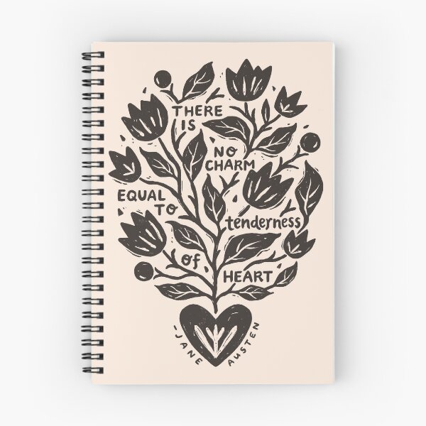 Item preview, Tenderness of Heart Jane Austen Quote designed and sold by ohjessmarie.