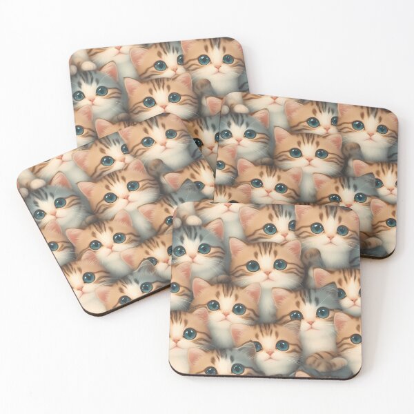 Item preview, Cute Cat pattern  designed and sold by PasindhuW.