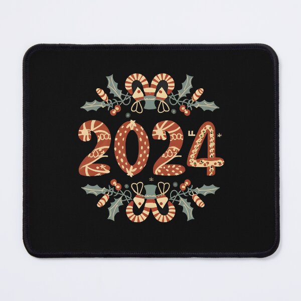 Artikelvorschau, Neues Jahr 2024 entworfen und verkauft von CozyDots.