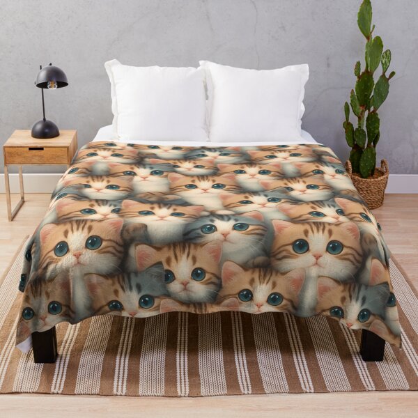 Item preview, Cute Cat pattern designed and sold by PasindhuW.