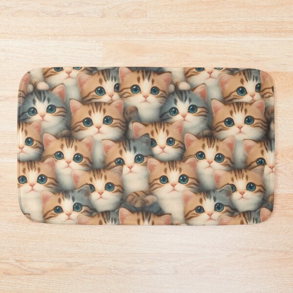 Item preview, Cute Cat pattern  designed and sold by PasindhuW.