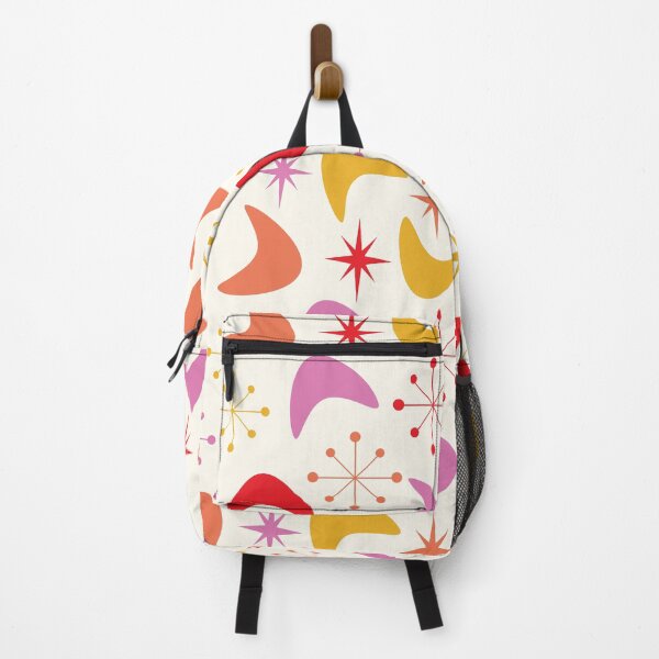 Item preview, Mid Century Colorful Boomerangs With Atomic Starbursts Pattern designed and sold by Yasminepatterns .