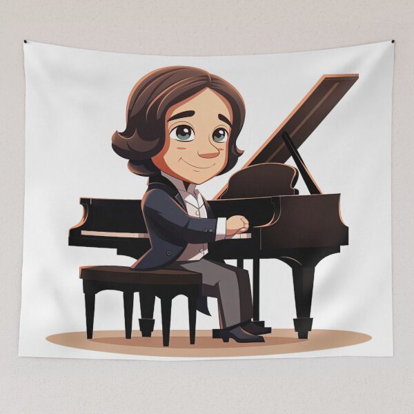 Item preview, Robert Schumann | cute style designed and sold by ComicsFactory.