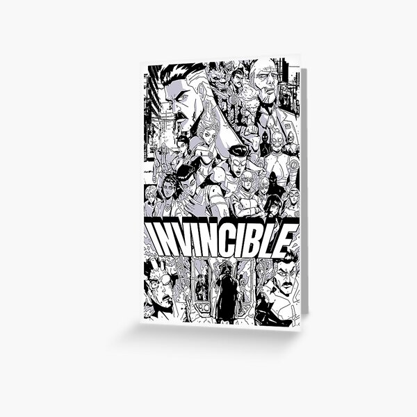 Item preview, Invincible Manga Page Style  designed and sold by hansoloski.