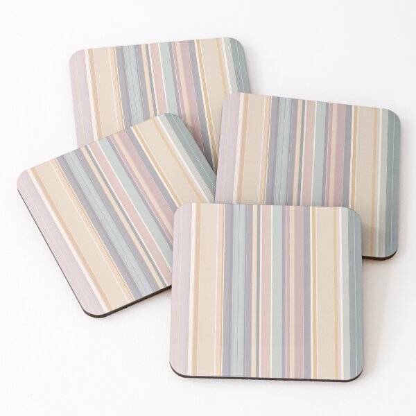 Item preview, Soft Color Fabric Elegant Stripe Pattern designed and sold by Bilisik.