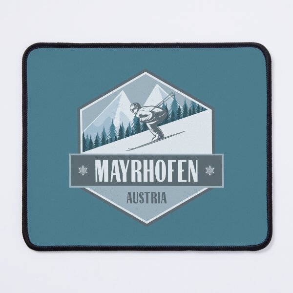 Item preview, Mayrhofen Austria Vintage Skiing Design designed and sold by CynthiaGraphics.