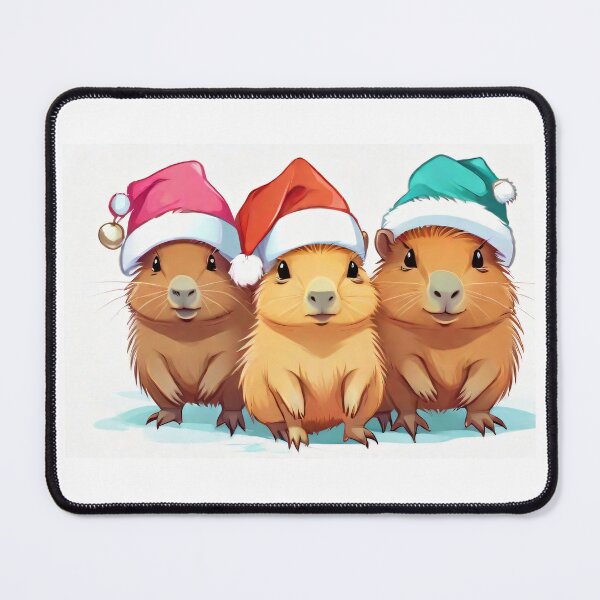 Item preview, Frosty Capybara Clan Cheer designed and sold by Mechanical-Artt.