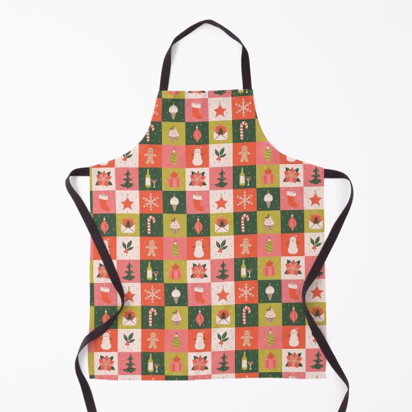 Item preview, Christmas items checkered pattern designed and sold by burbura.