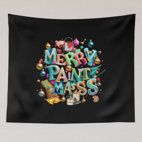 Item preview, MERRY paint XMAS  designed and sold by carlos crane.