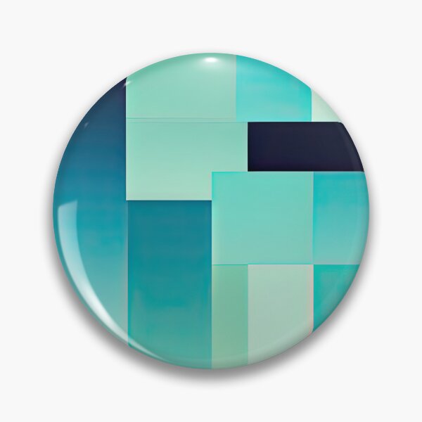 Item preview, Mint Navy Teal Neon Colors Gradient Stripes Pattern designed and sold by Bilisik.