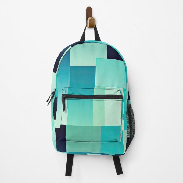 Item preview, Mint Navy Teal Neon Colors Gradient Stripes Pattern designed and sold by Bilisik.
