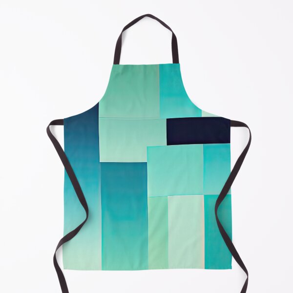 Item preview, Mint Navy Teal Neon Colors Gradient Stripes Pattern designed and sold by Bilisik.