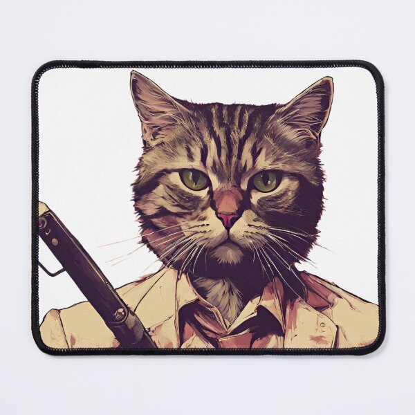 Item preview, Cool Fighter Cat designed and sold by AYBOSHOP.