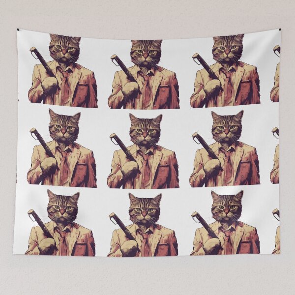 Item preview, Cool Fighter Cat designed and sold by AYBOSHOP.