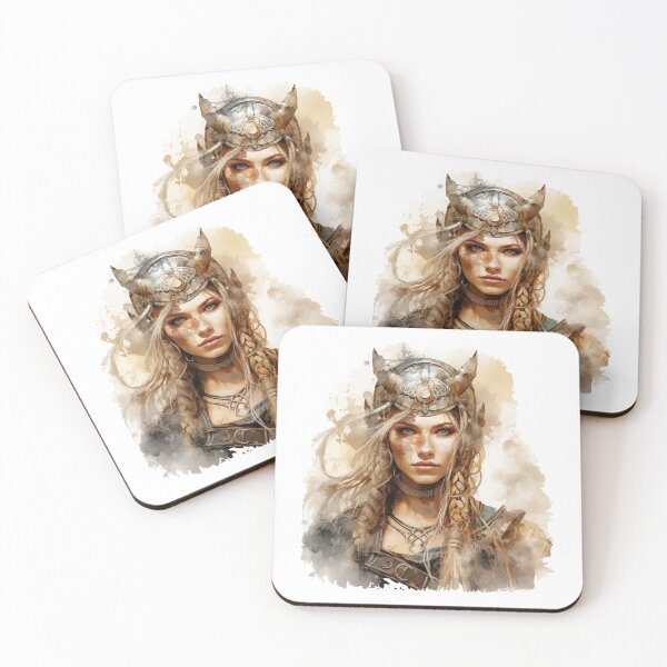 Item preview, Viking shield maiden design Valhalla designed and sold by Andrea-Design.