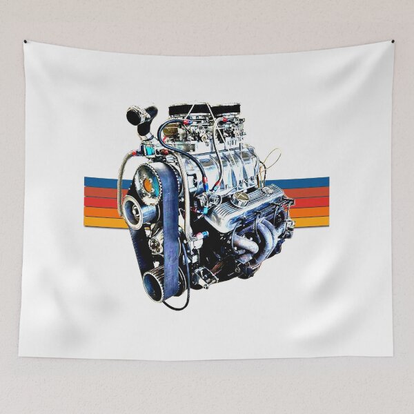 Item preview, 350 Small Block Engine, American Muscle Car Engine designed and sold by BubbaCommerce.